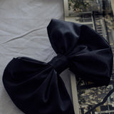 Large Satin Ribbon Hair Pin (6611859079286)
