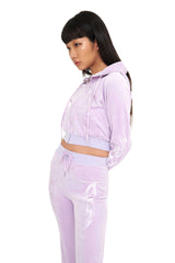 ベルベットフレームフーディー/Velvet Flame Hoodie Zip-up (4164288151670)