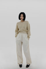 リボンジョガートレーニングパンツ / Ribbon Jogger Training Pants (6color)