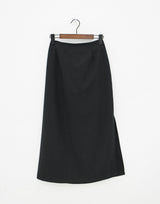 サイドスリットロングスカート / Side slit long skirt (3color)