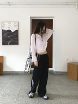 ピロウビーチウェアシースルーリネンニット長袖ジップアップ / Pillow Beachwear See-through Linen Knit Long Sleeve Zip-up