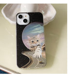 Blue Moon Road Phone Case 