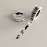 キャット マスキングテープ インアピット / Cat masking tape in a pit
