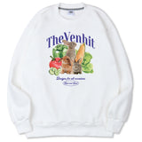 ラビッツスウェットシャツ / VENHIT Rabbits SWEATSHIRT_B1