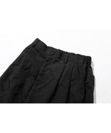 ナイロンロングバルーンパンツ/Nylon Long Balloon Pants (Black)