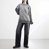 Hanne Dark Blue Washing Denim Pants