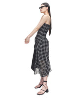 スモッキングドレープドレス/DOZI - Smocking Draped Dress _ Black