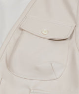 87-STAN024 [Vegan Leather] マルチポケットレザーベスト