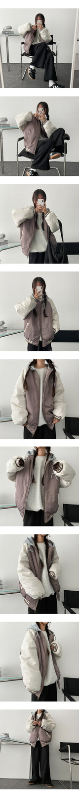 ナッピングシックムジボクシースウェットシャツ