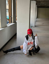 Johnson Oversized Fit Unsex Hoodie