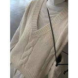 Quattro wool knit vest