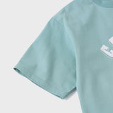 クラシックビッグロゴクルーネックミントユニセックスTシャツ / Classic Big Logo Crew Neck Mint Unisex T-shirt