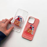 ストロベリーホイップクリームケーキ スマホケース/Strawberry Whipped Cream Cake (Galaxy) Jelly Case