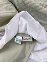シャーリングラッフルサマーコンフォーターセット - Milky Green - SS