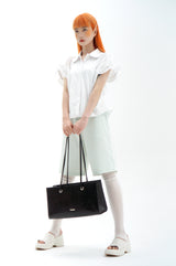 テニューハーフ/TENUE half, black
