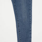 スパンデックススリットヘムスキニージーンズ/SPANDEX SLIT HEM SKINNY JEAN [6878]