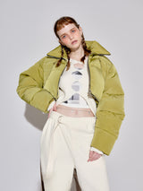 ダックダウンクロップジャケット/DUCK DOWN CROPPED JACKET
