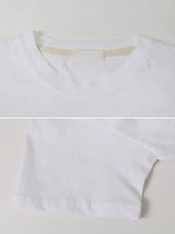 Basic Round Short Sleeve T-shirt (5color)