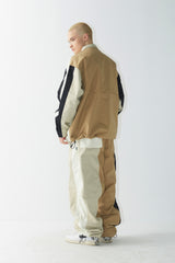 ワイドジャケット/BSR2223FWJK055 MCS WIDE JACKET MULTI BEIGE