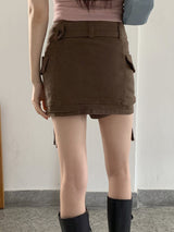 バウンダーY2Kウエスタンリボンミニスカート / Bounder Y2K western ribbon mini skirt