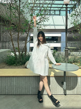 Sailor Wide Collar Dress