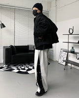 124 FW Side Snap String Pants
