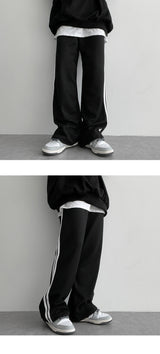 ミート2ラインバンデッドウエストトレーニングパンツ / Meat Two-Line Banded Waist Training Pants