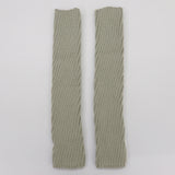 Sily Wrinkled Ribbed Leg Warmer Socks