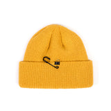 BBD Signature Custom Short Beanie (Mustard) (6643612745846)