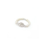 [CCNMADE] Plumeria Pearl Ring