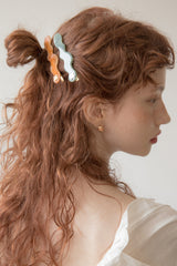 ウェービーマーブルヘアピン