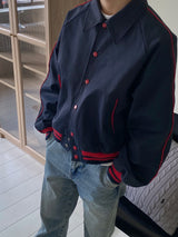 3 TAP Point Piping Raglan Jumper (2color)