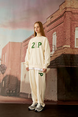 センスロゴスウェットシャツ / 25P SENSE LOGO SWEAT SHIRTS_CREAM