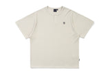 ボタンアップワッフルヘンリーネック / BUTTON UP WAFFLE HENLEY NECK_OATMEAL
