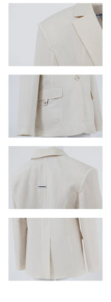 メッシュジャケット / MESH JACKET IN OATMEAL