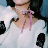 ラブリーリボンベルベットチョーカー / lovely ribbon velvet choker