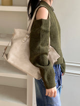 Gomez Vintage Leather Big Cross Shoulder Bag