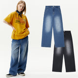 ハードサンドウォッシングワイドデニムパンツ / Hard Sand Washing Wide Denim Pants - 2 color