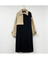 Coming color trench coat (2 color) (6678012231798)