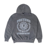 COLLEGE LOGO HOODIE  (2color) (6678691184758)
