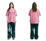 TCP カッティングラインピグメントTシャツ