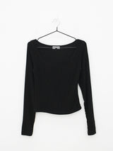 ベースディープUネックTシャツ/Basez Deep U Neck T-shirt (4color)