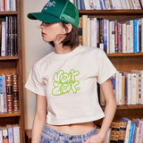 グラフィティクロップ半袖Tシャツ