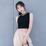 ファモスオフクロップトップ / TOP(5852) Famos Off Crop Top