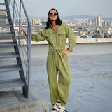 アジャンプスーツザットフィッツライクアコート / A jumpsuit that fits like a coat 3COLOR