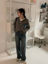 Daily Washed Wide Denim Pants