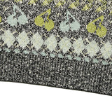 チェリーパターンニットベスト/ CHERRY PATTERN KNIT VEST [BLACK]