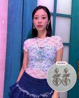 Baby Angel Piercing - Silver Color (Kara Youngji Piercing)