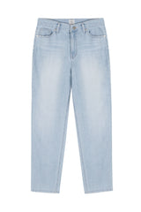 ハニーボーイ・ジーンズ／クロップストレートデニムパンツ / HONEYBOY JEANS / CROP STRAIGHT DENIM PANTS