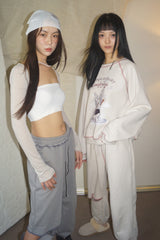 ハクオリエンタルスウェットシャツ / haku oriental sweatshirt [ivory]